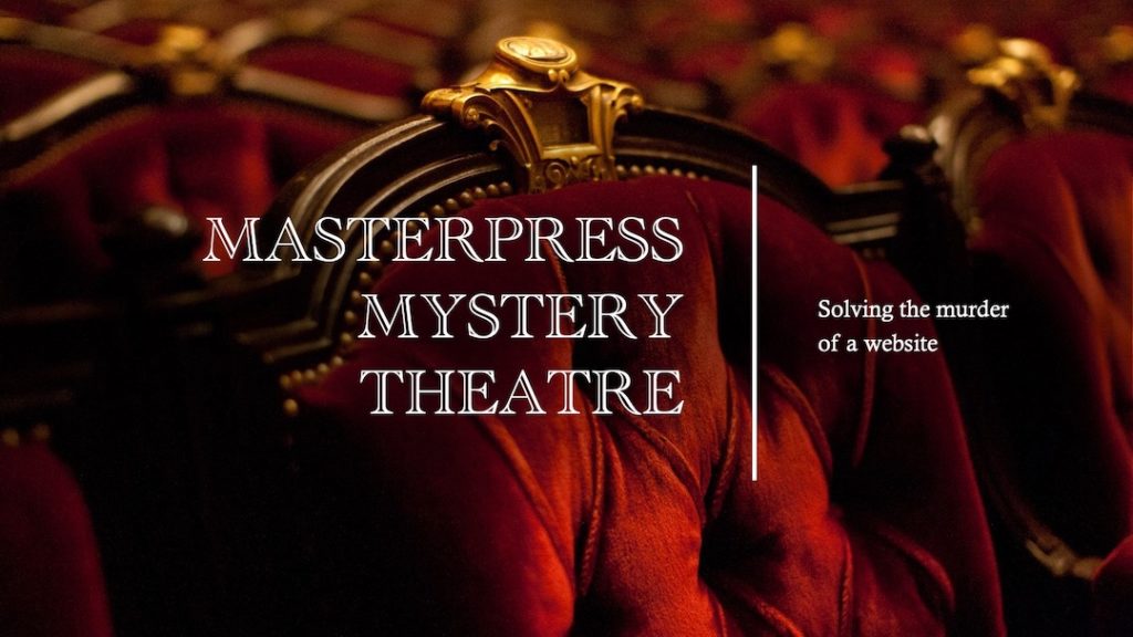 MasterPress Mystery Theatre - Title