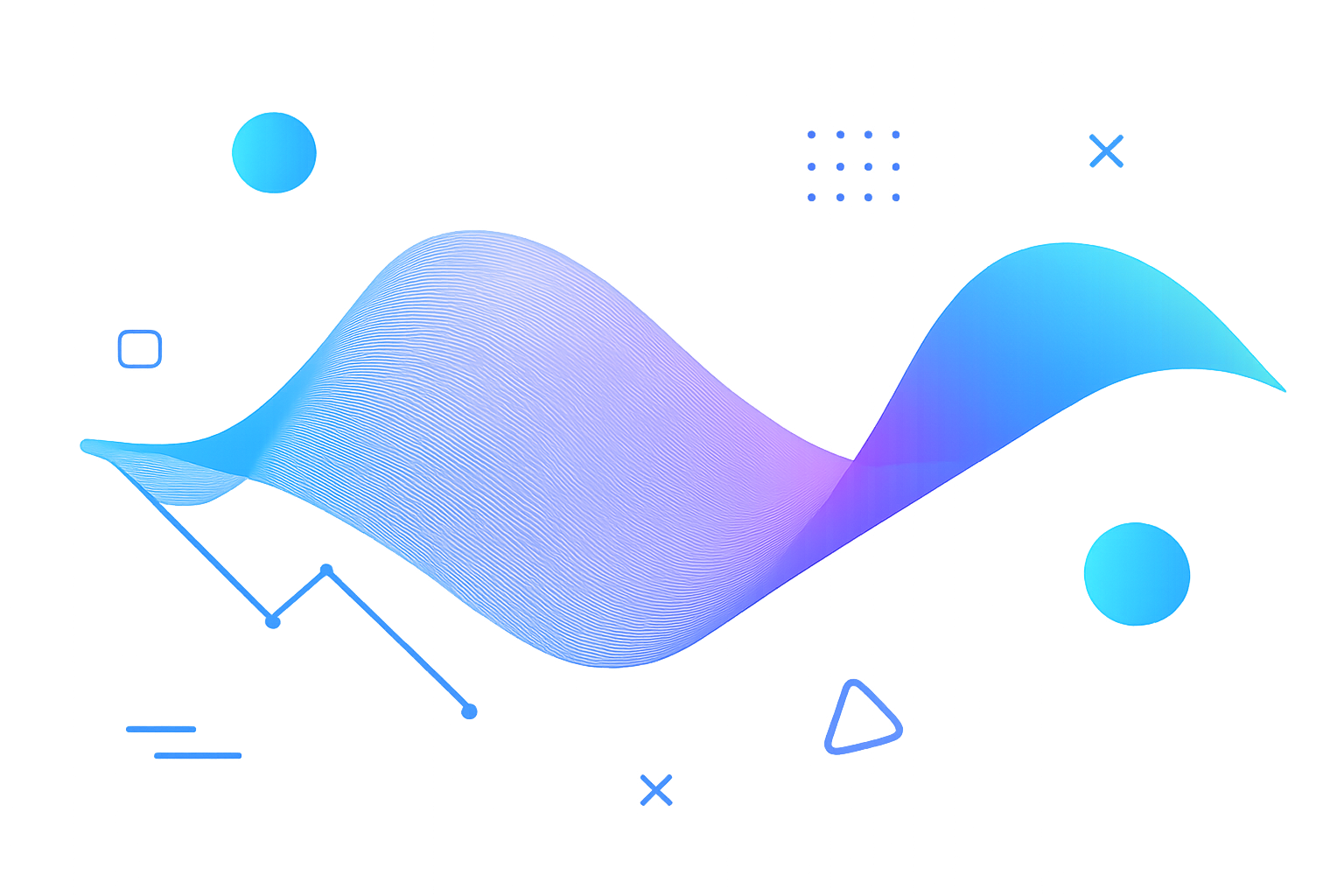 Transparent background.  Abstract image for technology and web and business.  No text 